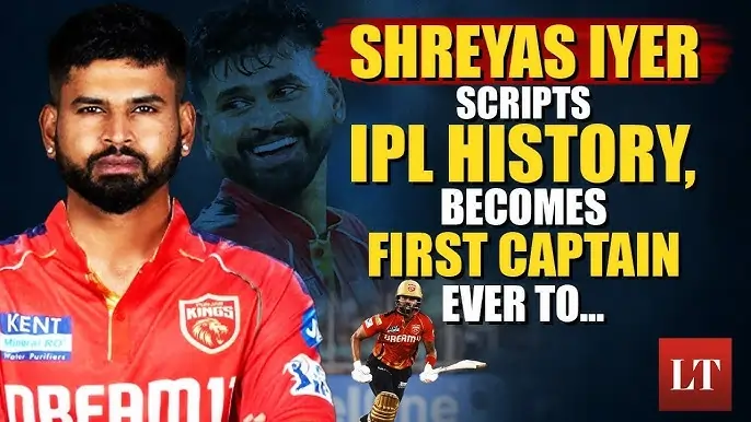 Shreyas Iyer Makes IPL History: First Captain to Lead Three Different Teams to the Final