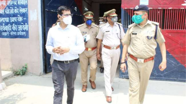 Azamgarh DM Allegedly Beats Irrigation Department Engineer with Stick