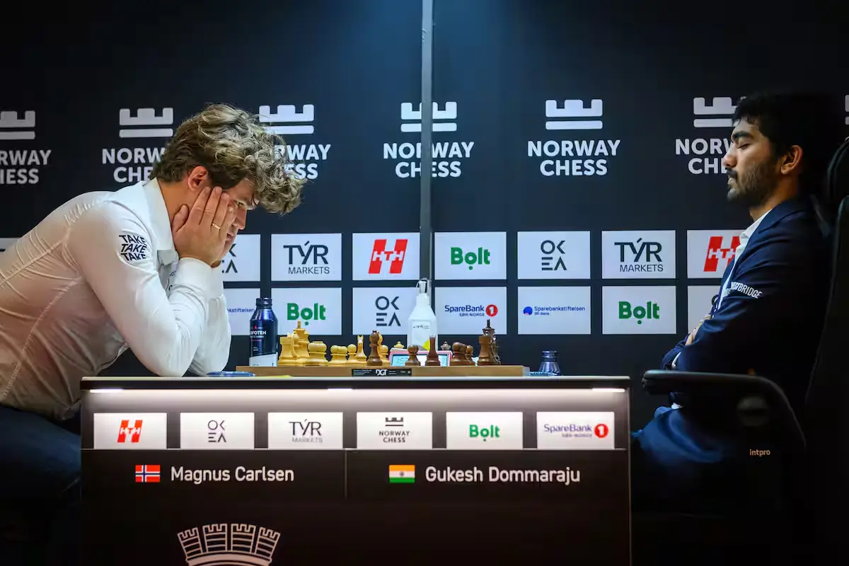Gukesh Defeats Magnus Carlsen at Norway Chess 2025: Time Scramble Strategy, Meltdown & Magic