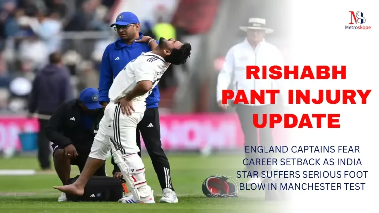Rishabh Pant Injury Update: England Captains Fear Career Setback as India Star Suffers Serious Foot Blow in Manchester Test
