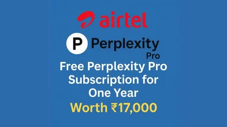 Airtel X Perplexity Pro